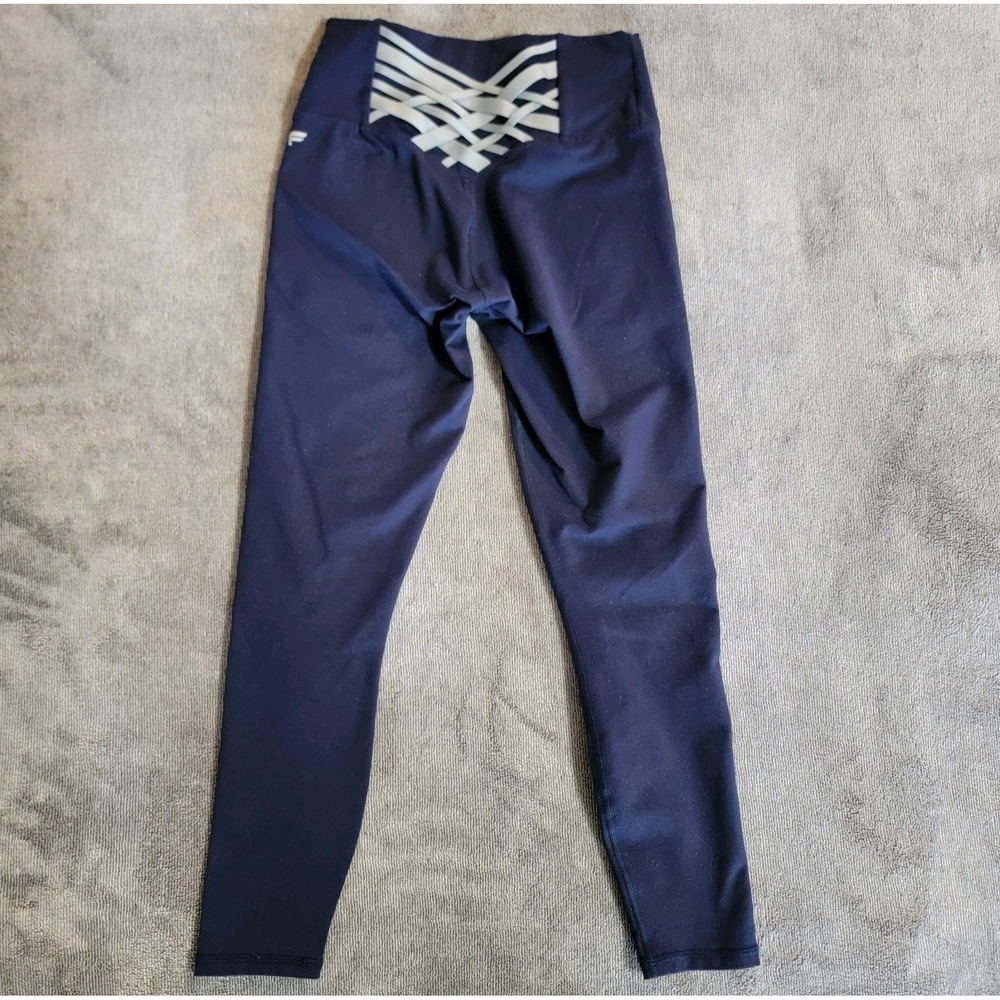 Fabletics Powerhold Women's Blue Athletic Leggings Size XS - Picture 3 of 4